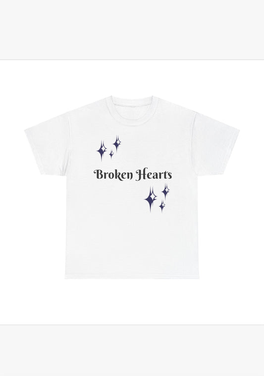 "Broken Heart" White T-shirt