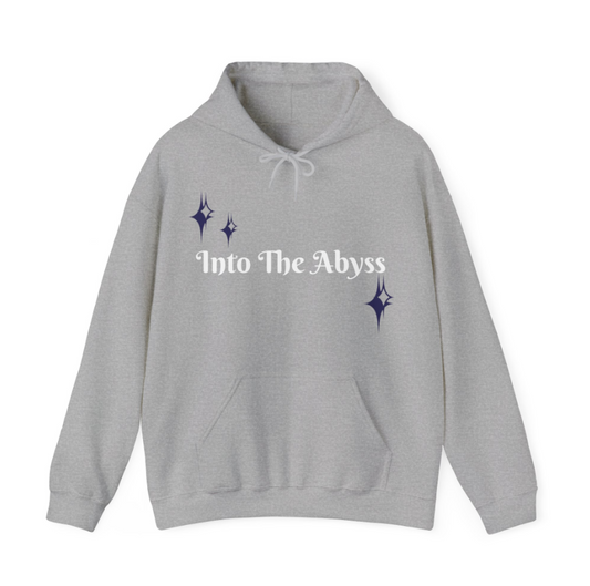 "Into the Abyss" Grey hoodie